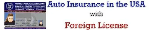 Car insurance in USA for foreign drivers